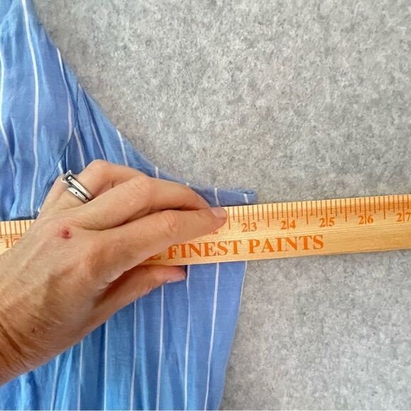 Old Navy Blue Striped Cami Sundress XXL - Picture 10 of 11